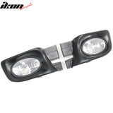 2003-2005 Honda Accord Sedan Front Bumper Fog Lights Clear Lens Lamps Assembly