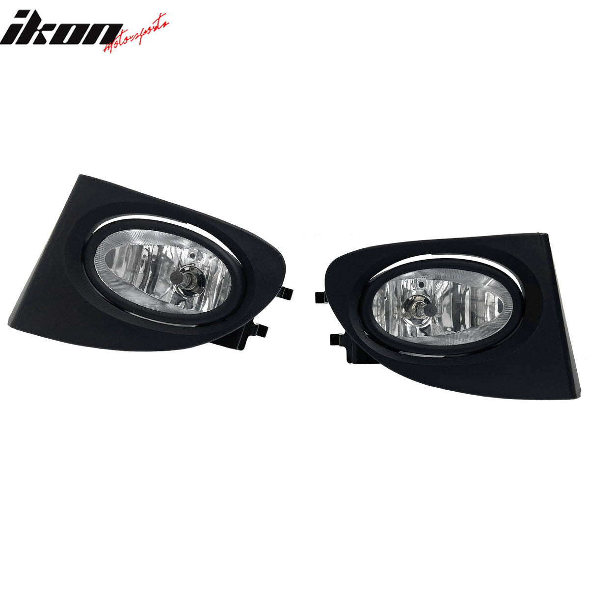 2002-2005 Honda Civic Hatchback Front Bumper Fog Lights Clear Lens Lamps Pair