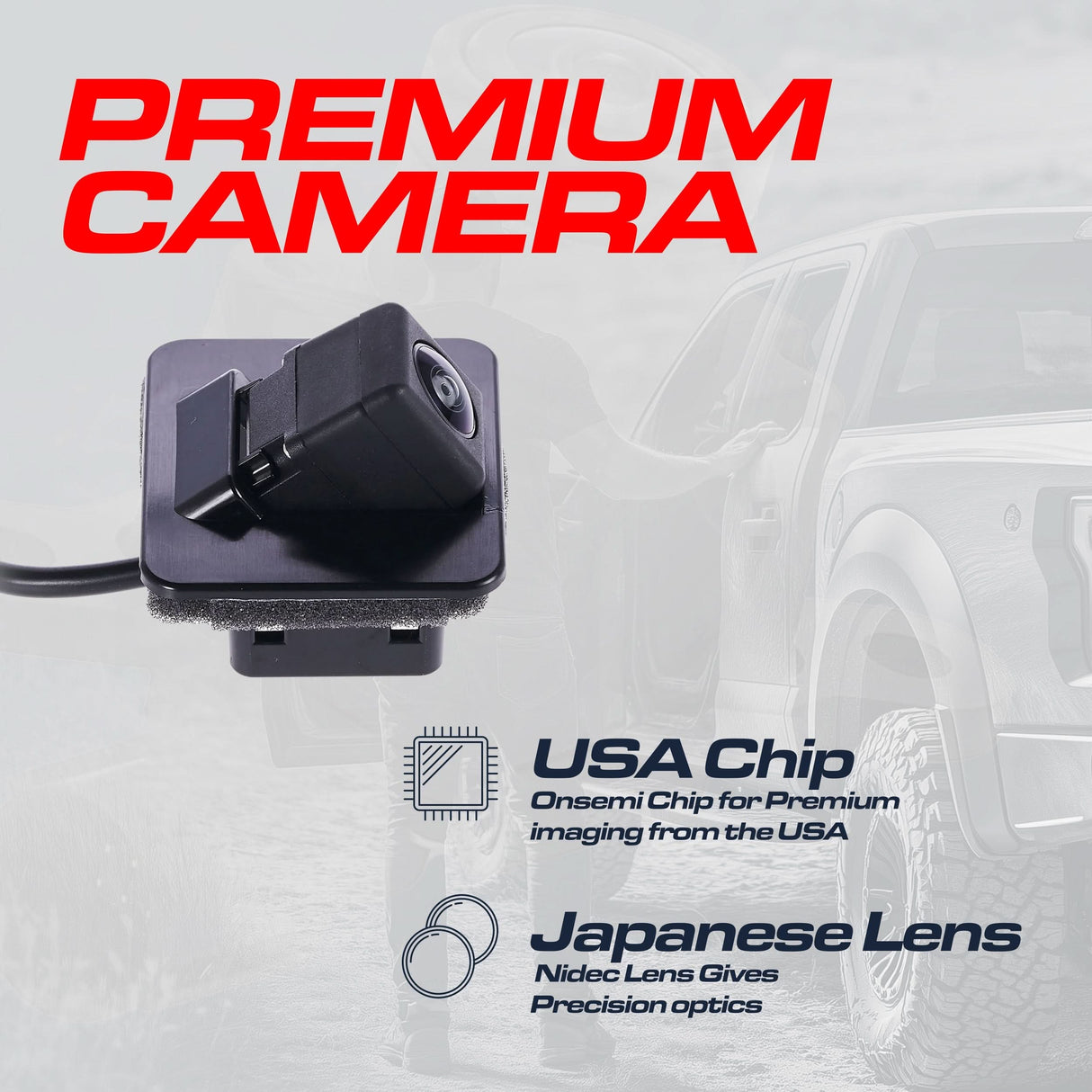 Toyota Yaris iA (2016-2020), Yaris Sedan (2016-2020) / Scion iA (2016) OEM Replacement Backup Camera OE Part # 86790-WB001, 86790-WB002