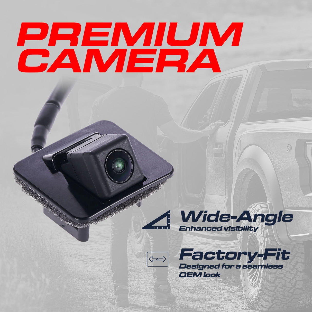 Toyota Yaris iA (2016-2020), Yaris Sedan (2016-2020) / Scion iA (2016) OEM Replacement Backup Camera OE Part # 86790-WB001, 86790-WB002