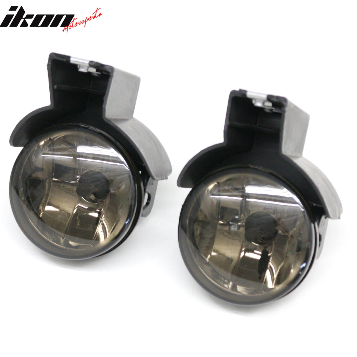 1997-2000 Dodge Dakota Front Bumper LH RH Fog Lights Smoke Lens Lamps Assembly