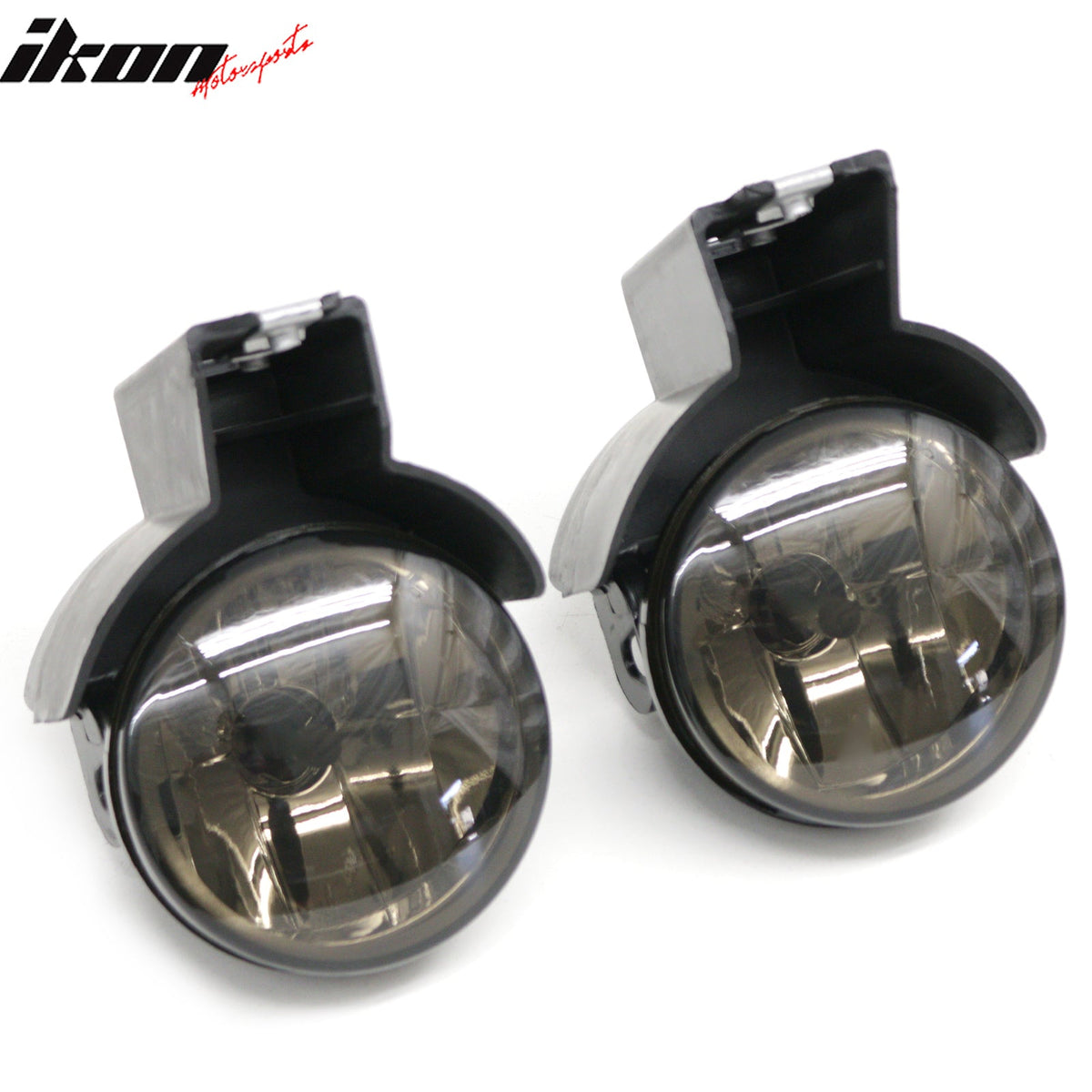 1997-2000 Dodge Dakota Front Bumper LH RH Fog Lights Smoke Lens Lamps Assembly