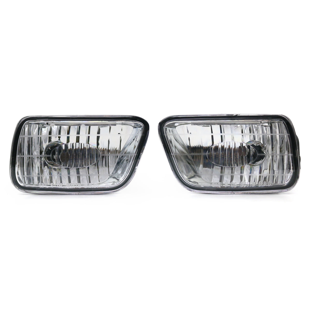 2002-2009 Chevy Trailblazer Isuzu Ascender 2PC Front Bumper Fog Lights
