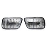 2002-2009 Chevy Trailblazer Isuzu Ascender 2PC Front Bumper Fog Lights