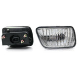 2002-2009 Chevy Trailblazer Isuzu Ascender 2PC Front Bumper Fog Lights