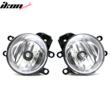 2014-2015 Lexus RX350/RX450h & 2014-2016 Toyota Corolla & 2014-2021 Highlander & Tundra Front Bumper Fog Lights Lamps Assembly Replacement Clear Lens