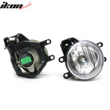 2014-2015 Lexus RX350/RX450h & 2014-2016 Toyota Corolla & 2014-2021 Highlander & Tundra Front Bumper Fog Lights Lamps Assembly Replacement Clear Lens