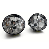 2002-2008 GMC Envoy Front Bumper Fog Lights Left Right Side Clear Lens Lamps Pair