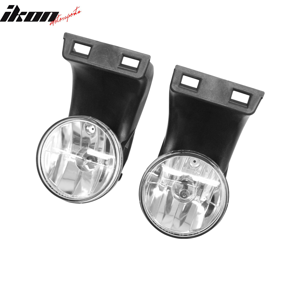 1994-2001 Dodge Ram 1500 2500 3500 2PCS Right Left RH LH Front Bumper Driving Fog Lights Lamps Assembly Replacement W/Clear Lens 896 Bulb Type