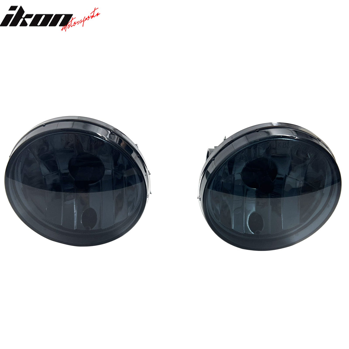 1999-2002 Dodge Ram 1500/2500/3500 with Sport Package Front Bumper Driving Fog Lights Lamps Assembly Replacement W/Wiring Black Housing Smoke Lens