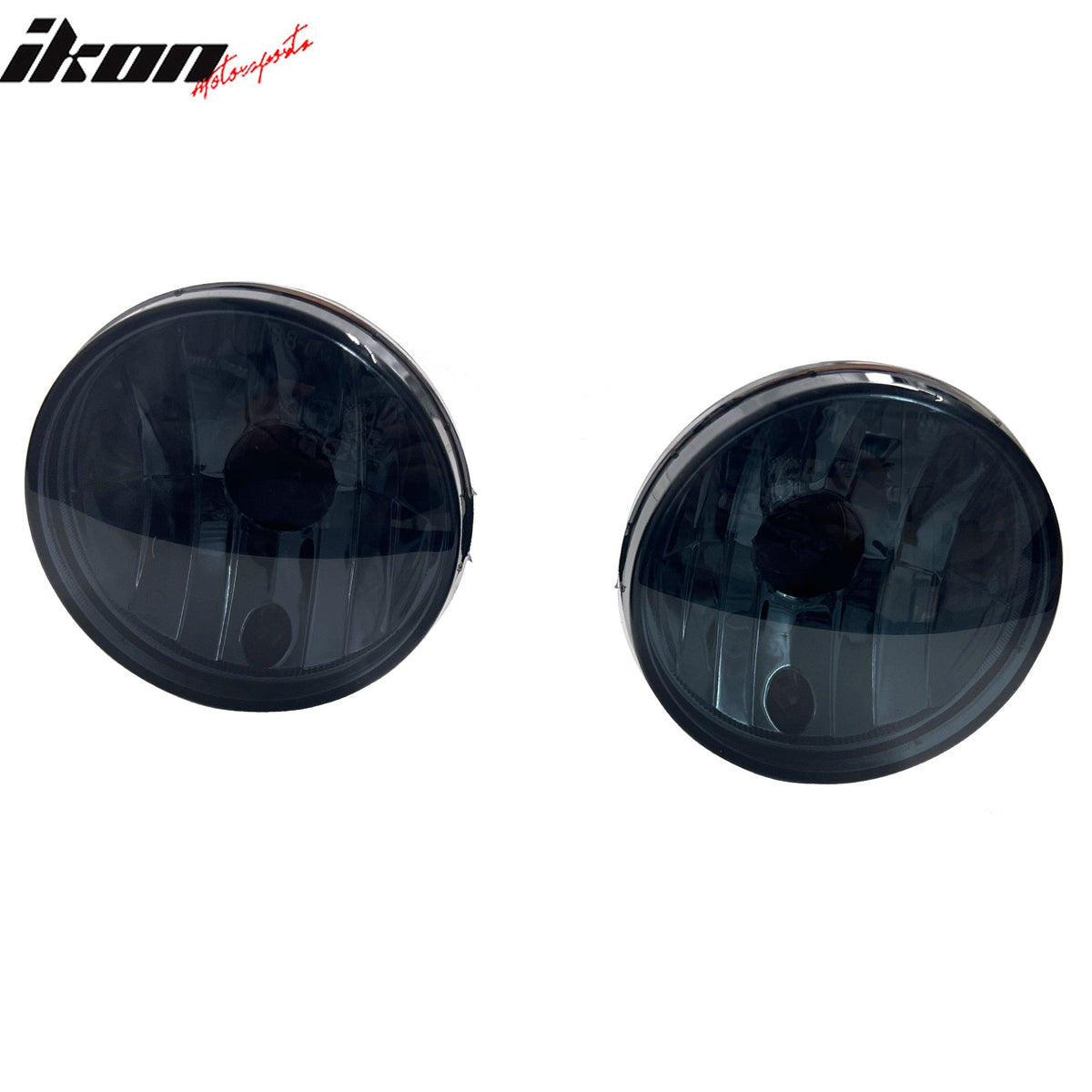 1999-2002 Dodge Ram 1500/2500/3500 with Sport Package Front Bumper Driving Fog Lights Lamps Assembly Replacement W/Wiring Black Housing Smoke Lens