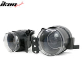 2006-2009 BMW 3-Series E92 Coupe & 2006-2008 E90 4-Door/M3 RH LH Front Bumper Driving Fog Lights Lamps Assembly Replacement M3 Style Black Housing