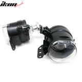 2006-2009 BMW 3-Series E92 Coupe & 2006-2008 E90 4-Door/M3 RH LH Front Bumper Driving Fog Lights Lamps Assembly Replacement M3 Style Black Housing