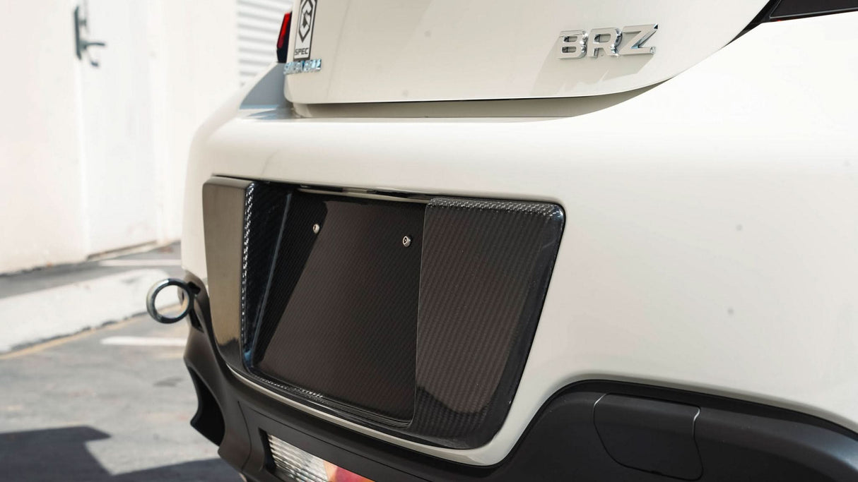 Carbon Fiber Toyota GR86/ Subaru BRZ License Plate Frame 2022+
