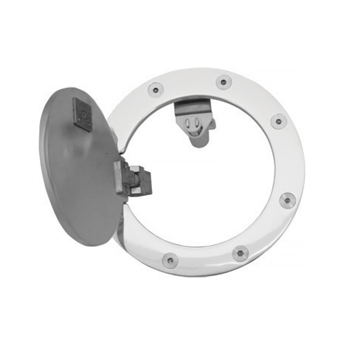 Gas Tank Fuel Door Cover Overlay for GMC C1500 K1500 2500 1988-1998 Chrome