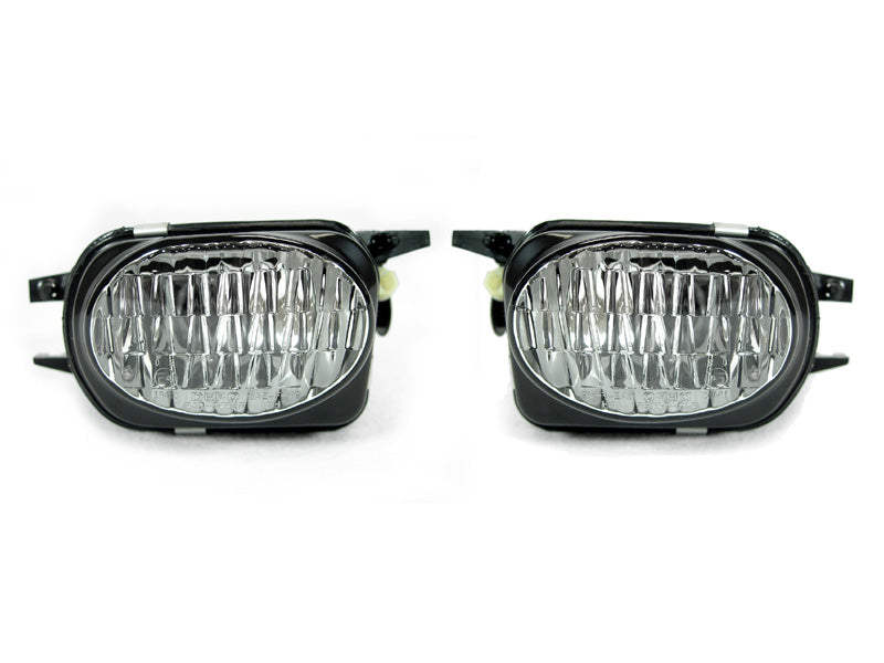 2001-2004 Mercedes W203 C32 AMG Style Fog Lights Set with Bulbs
