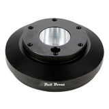 Suede 350mm Steering Wheel + Short Hub Adapter Kit For Ford F 150 350 450