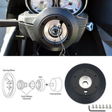 For Volvo C30 Jaguar X Type Billet Steering Wheel Hub Adapter Boss Kit
