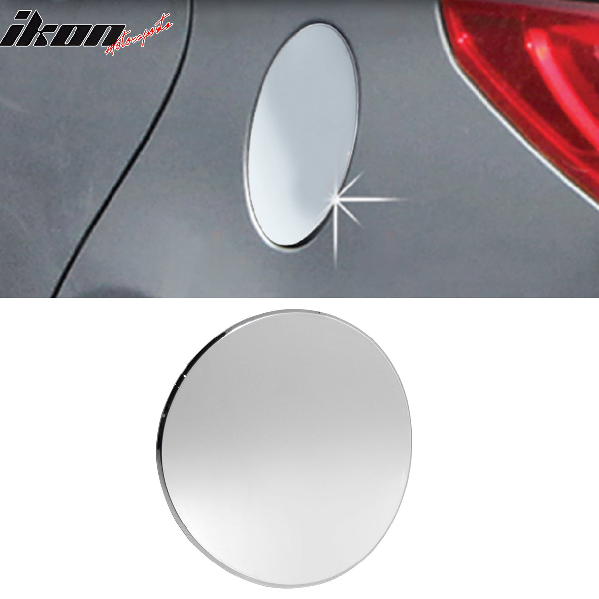 2011-2016 Hyundai Elantra 4-Door Chrome Gas Door Cover Trim ABS