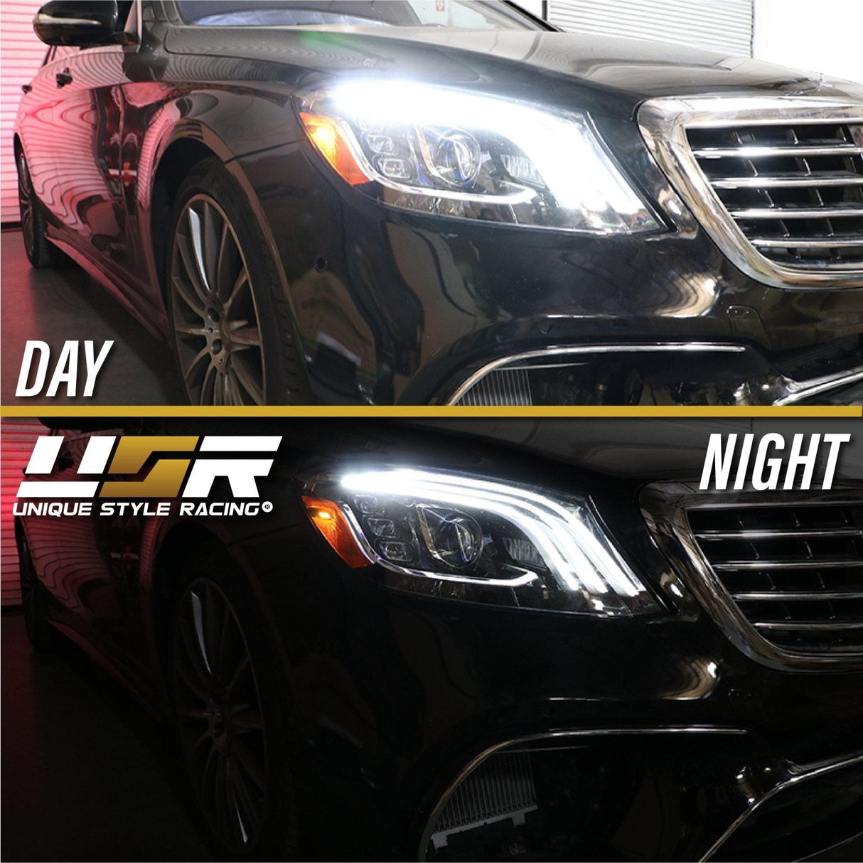 2014-2017 Mercedes W222 S Class Depo Facelift Style Full LED Headlights