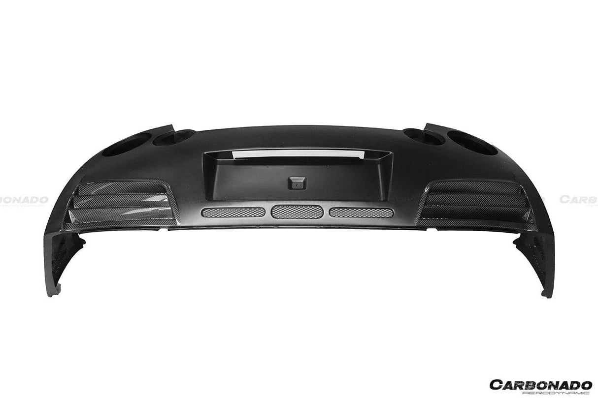 2008-2016 Nissan GTR R35 CBA  DBA VA Style Rear Bumper w/ Lip