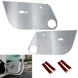 Aluminum Door Cards Panels For 2003-2009 350Z Coupe Z33 Lightweight Racecar US