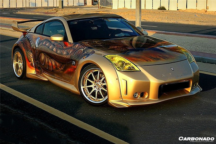 2003-2008 Nissan 350Z Vs3 Style Wide Fender Flare body kit