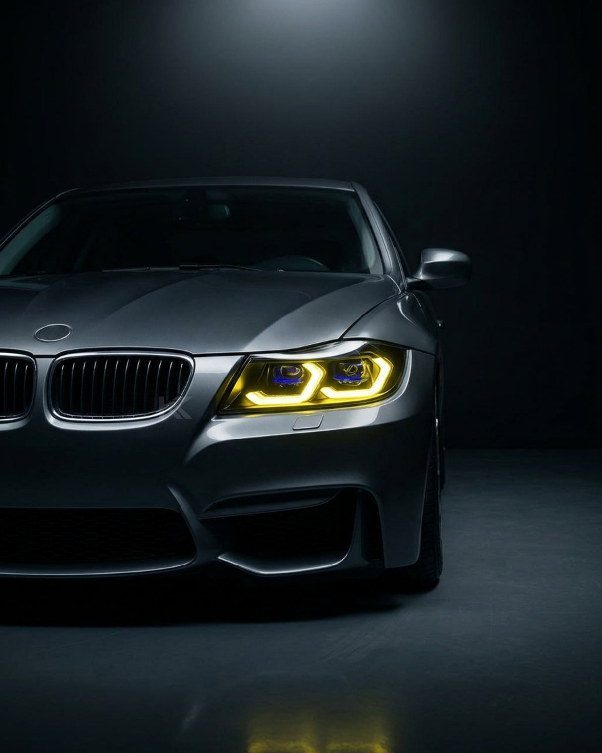 BMW 3 Series E90 LED Headlight Assembly with Dual-Color DRL 2005 - 2012