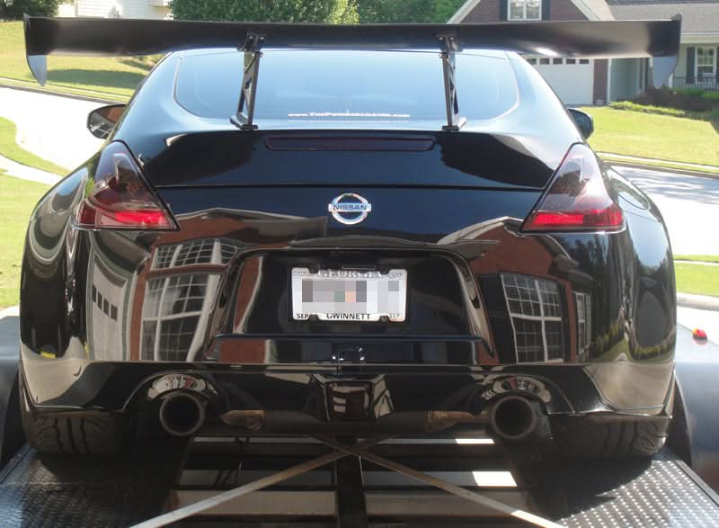 Nissan 370Z GTC300 67" Carbon Fiber Adjustable Wing 2009 - 2020