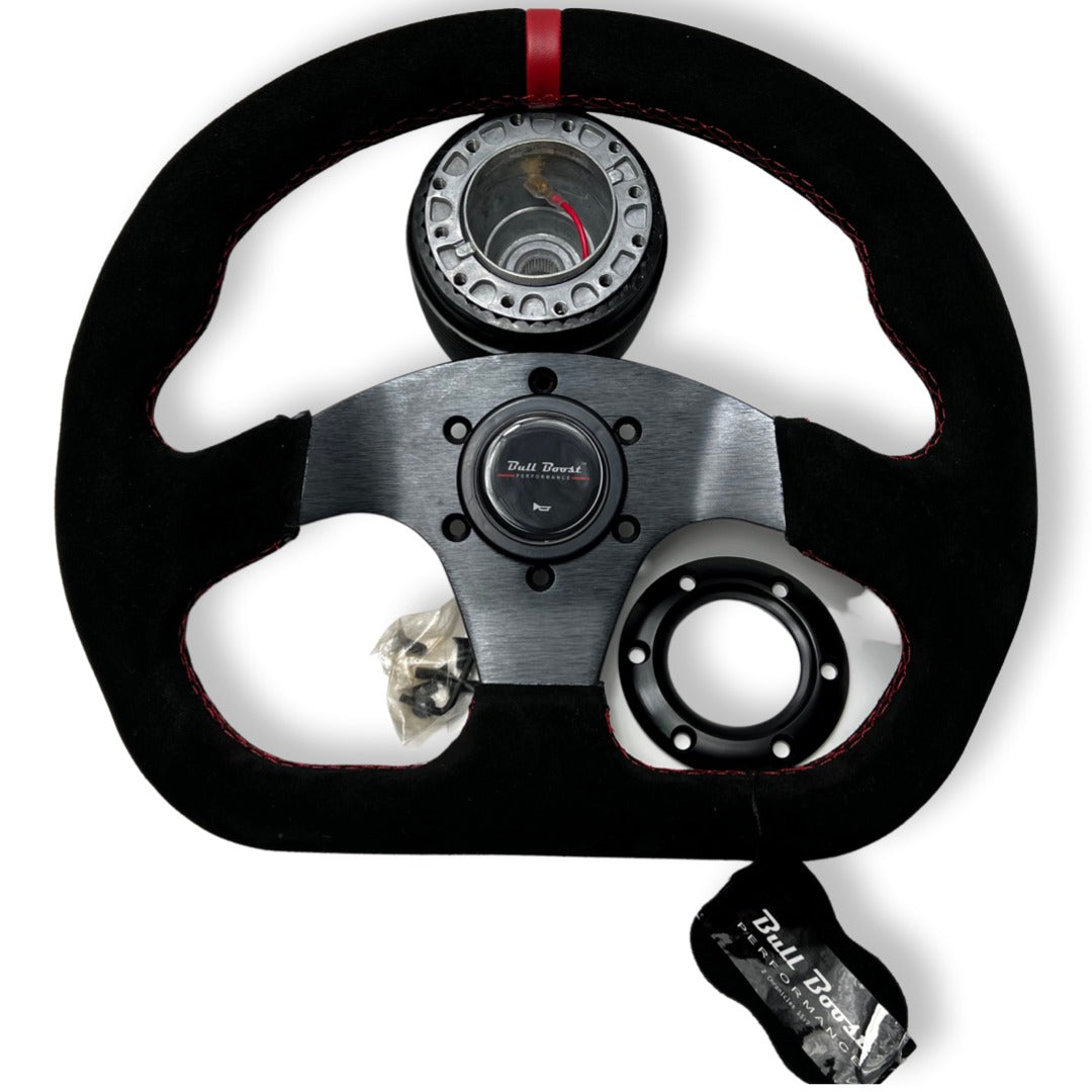 Steering Wheel + Hub Adapter Kit For Toyota Pickup, Corolla, 4Runner, MR2, Camry
