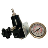 30-70 Psi Universal Fuel Pressure Regulator Gauge An6 Fittings Motor K FPR