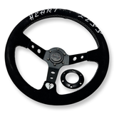 Universal Heartless Deep Dish 6-Bolt Steering Wheel | AFFILIATE