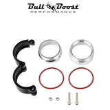 3 Inch 76mm Aluminum HD Clamp Intake V-band Clamp Intercooler Pipes Black