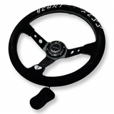 Universal Heartless Deep Dish 6-Bolt Steering Wheel | AFFILIATE