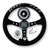 Steering Wheel + Hub Adapter Kit For BMW E46 M3 316 318 320 323 325 328 330
