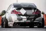 2010-2013 Infiniti G25 G37 Sedan BKSS Style Rear Diffuser
