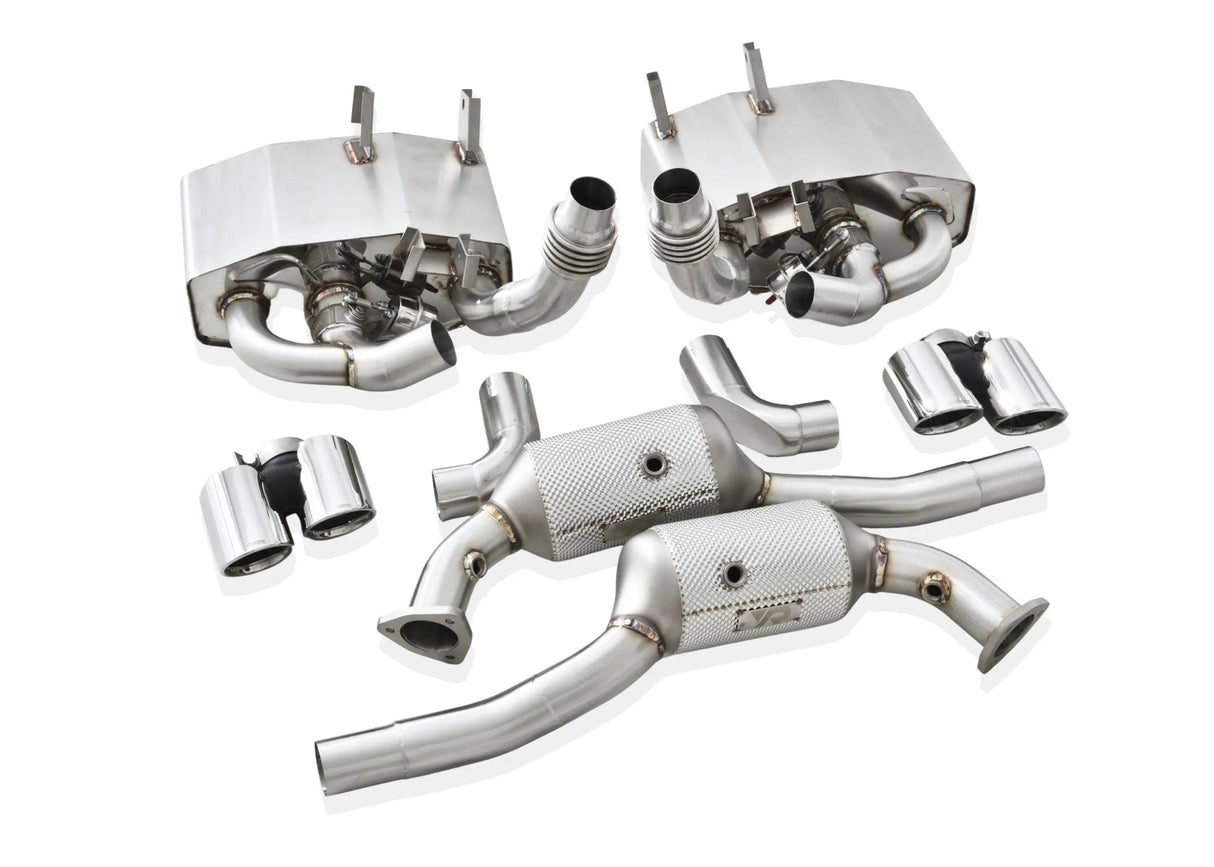 Porsche 997.1 Carrera Exhaust Mufflers & Race Headers - Yonristic Performance