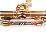 Yonristic Audi RS Q8 Exhaust VANTA Edition Valved Catback Double X-Pipe 3"