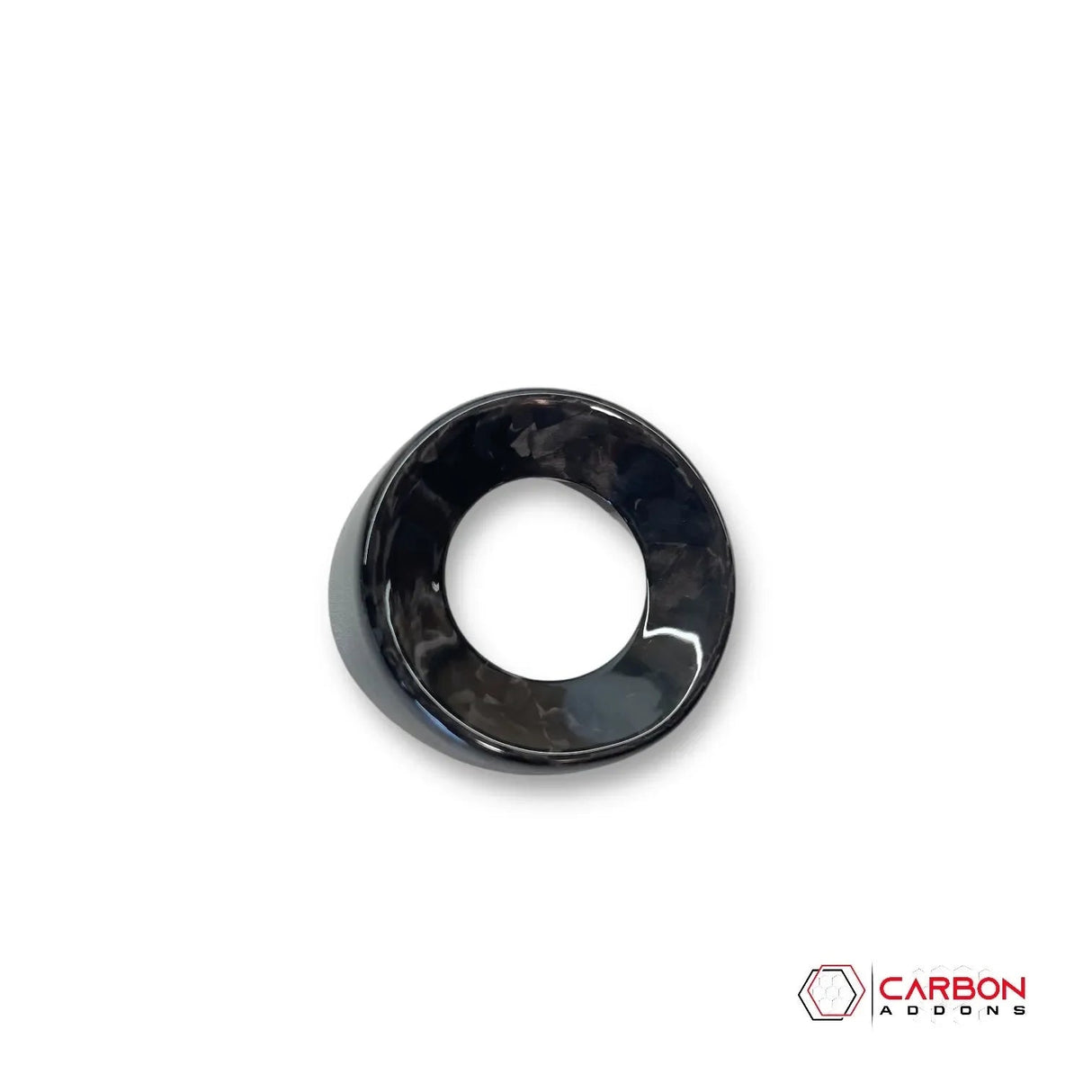 Camaro 2010-2015 Real Carbon Fiber Ignition Keyhole Ring Trim Cover