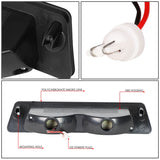 87-93 Ford Mustang 3rd Brake Light LED Hatchback Spoiler Black/Smoke