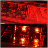 07-14 Chevy Silverado GMC Sierra 3D LED Third Brake Light Red