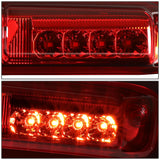 99-07 Chevy Silverado GMC Sierra 3D LED Third Brake Light Red