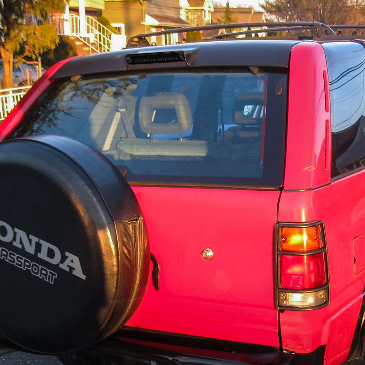 94-97 Honda Passport / 93-97 Isuzu Rodeo LED 3rd Brake Light Black Smoke