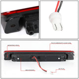 2006-2014 Honda Ridgeline LED Third Brake Light Red