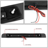 98-07 Toyota Land Cruiser 3rd Brake Light LED Black Smoke
