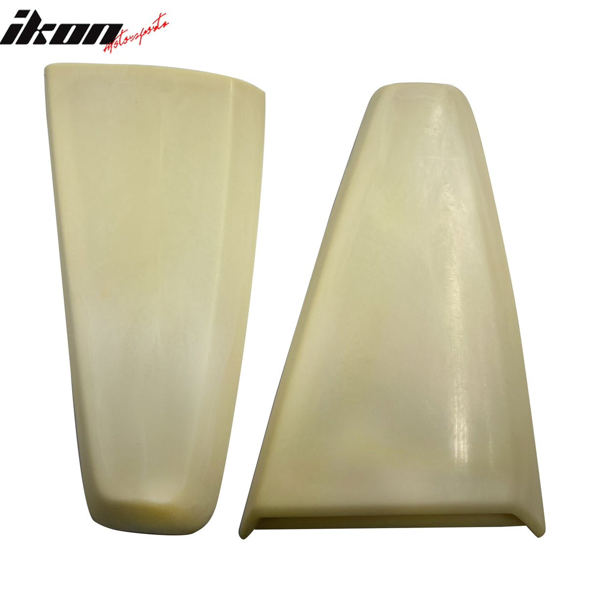 2005-2014 Ford Mustang Coupe 2-Door Unpainted Window Louver Scoops