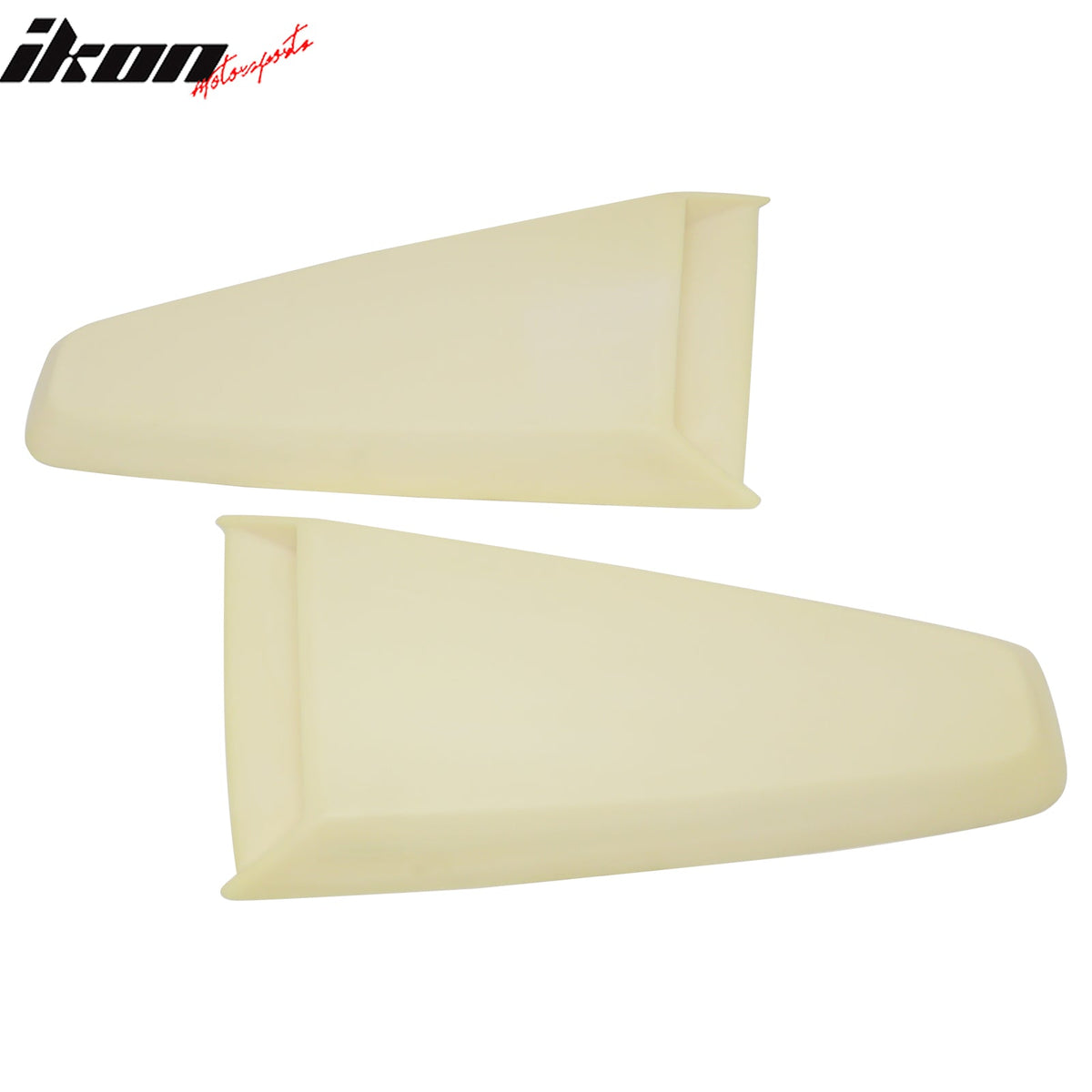 2005-2014 Ford Mustang Coupe 2-Door Unpainted Window Louver Scoops