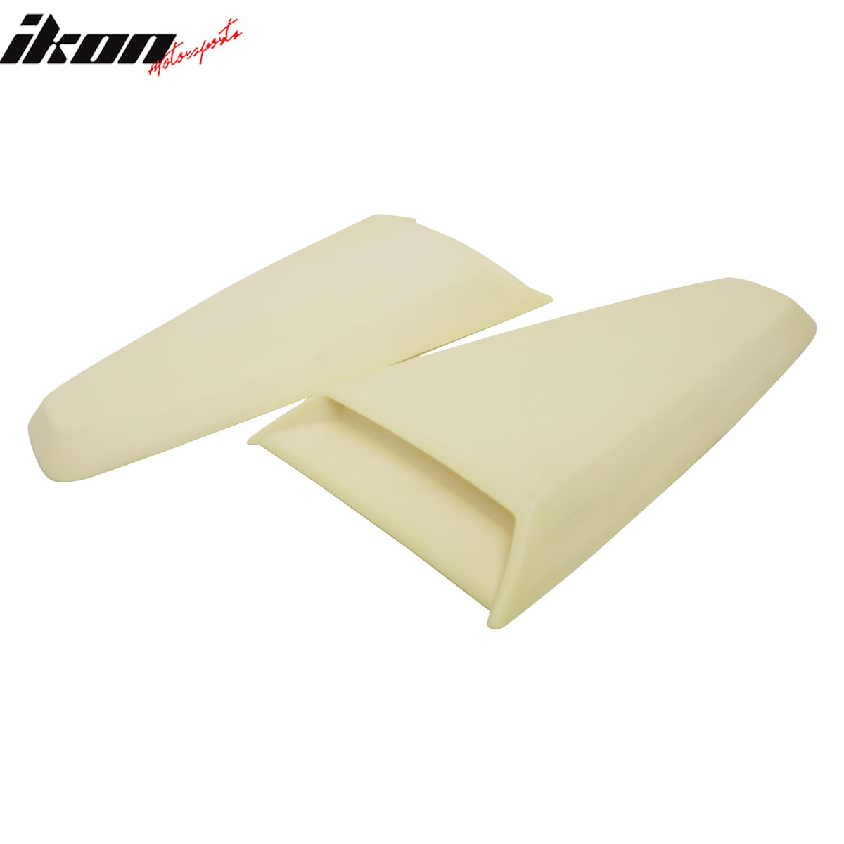 2005-2014 Ford Mustang Coupe 2-Door Unpainted Window Louver Scoops