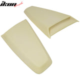2005-2014 Ford Mustang Coupe 2-Door Unpainted Window Louver Scoops