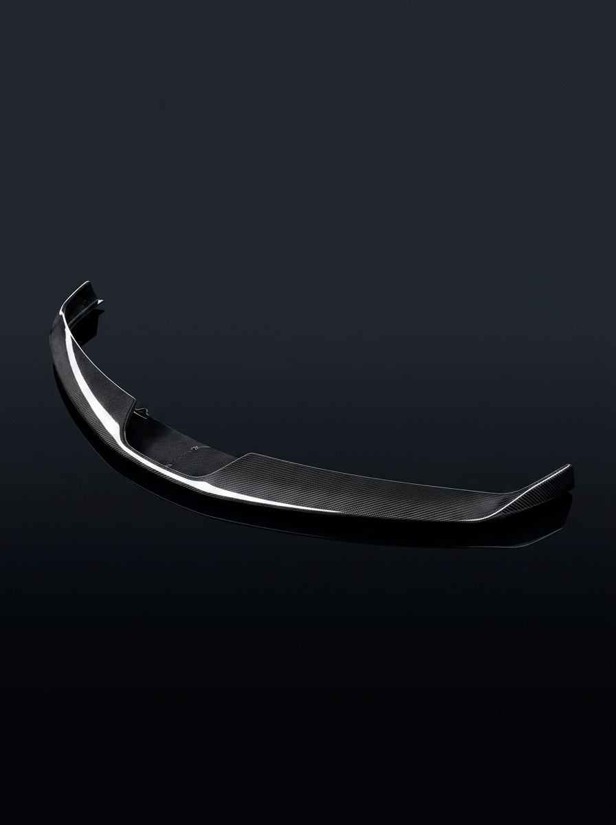 2019+ Ferrari SF90 OEM Style Bolt-On Front Lip Splitter - Dry Carbon Fiber